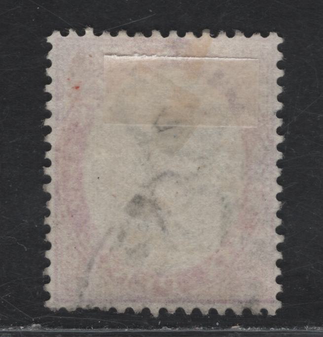 Lot 70 St Kitts & Nevis (C) SG#6 6d Gray Black & Bright Purple Christopher Columbus, 1903 Christopher Columbus Issue, A Very Fine Used Single, Crown CA Wmk