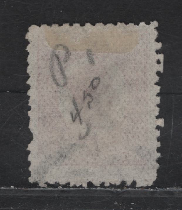 Lot 83B New Zealand (C) SG#147 1/2d Pale Dull Rose Queen Victoria, 1873 Newspaper Issue, A Very Good Used Single, Unwatermarked, Perf 12.5, Pulled Perf.
