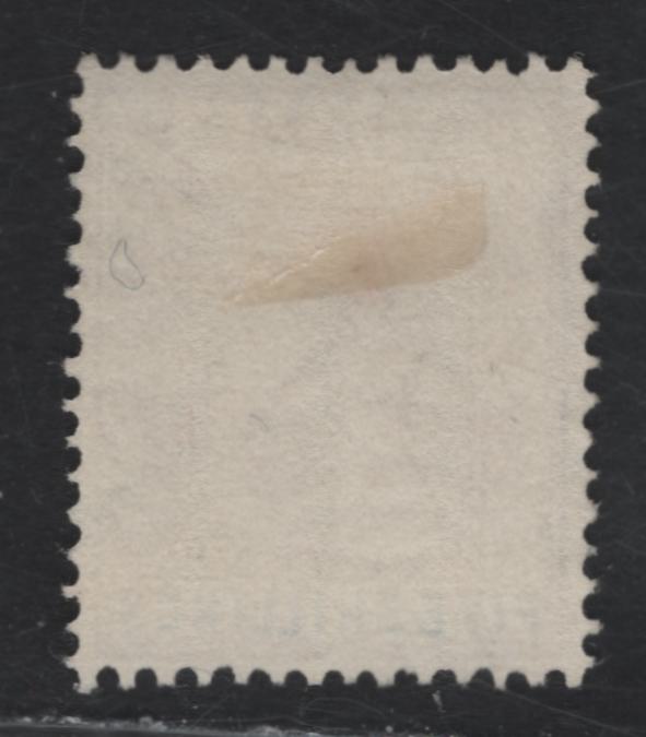 Lot 191 Bahamas (C) SG#156d 5/- Brown Purple & Deep Bright Blue King George VI, 1938-1952 KGVI Keyplates & Pictorial Issues, A Very Fine Used Single, 1948 Printing, Chalky Paper