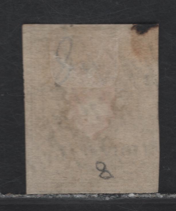 Lot 349 Switzerland SC#8 10r Yellow, Black & Red Rayon Cross, 1850 Rayon District Cross Issue, A Very Fine Used Single