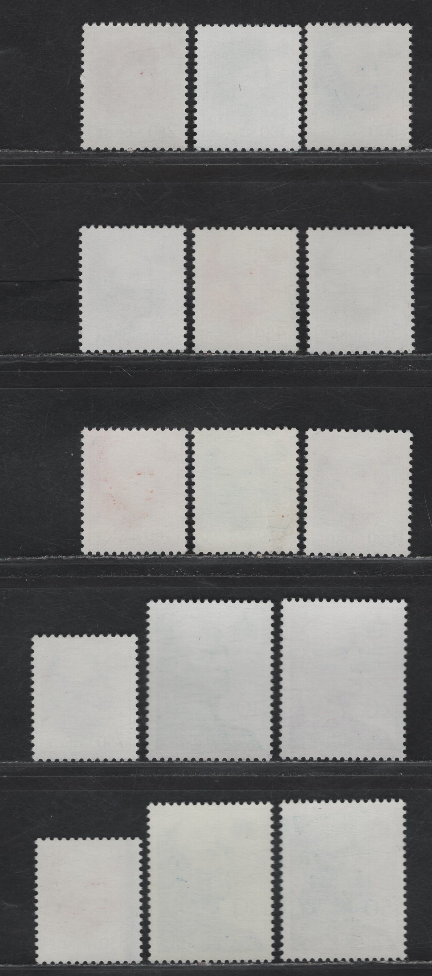 Lot 75 Norway (C) SC#1004-1020 2.8k - 50k Claret Brown - Olive Black Queen Sonja - King Harold, 1992-2002 Queen Sonja - King Harold Definitive Issue, 15 VFNH Singles
