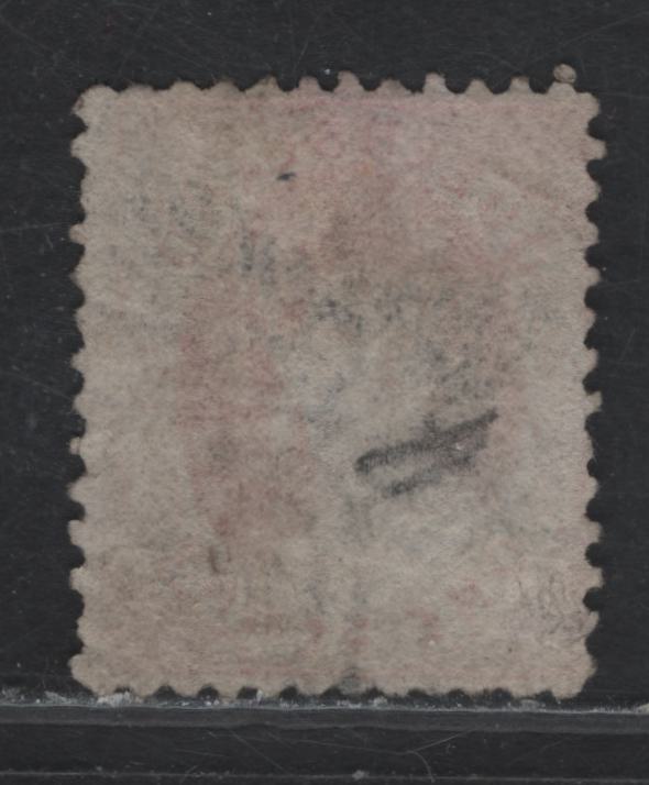 Lot 111 Australia - Queensland (C) SG#96 1d Rose Red Queen Victoria, 1868-1878 Chalon Heads Issue, A Fine Used Single, Scarce QL Inside Star Cancel, Small Crown Over Q (Wmk 5), Perf 12.