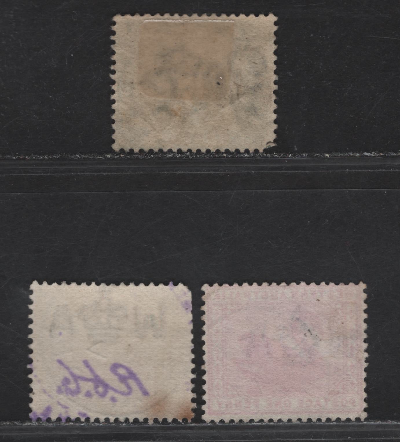 Lot 145 Western Australia (C) SG#94, 112-113 1/2d - 2d Green - Yellow Swans, 1885-1907 Swans Issues, 3 Fine Used Singles, SON Perth, Northamton & Collie Field CDS Cancels, WA & Crown CA Wmks
