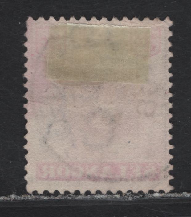 Lot 213 Malaya - Selangor (C) SON Singapore Cancel Dated May 2, 1898 On 3c Dull Purple & Carmine, Tiger Keyplate From The 1895-1899 Issue, A VF Used Single