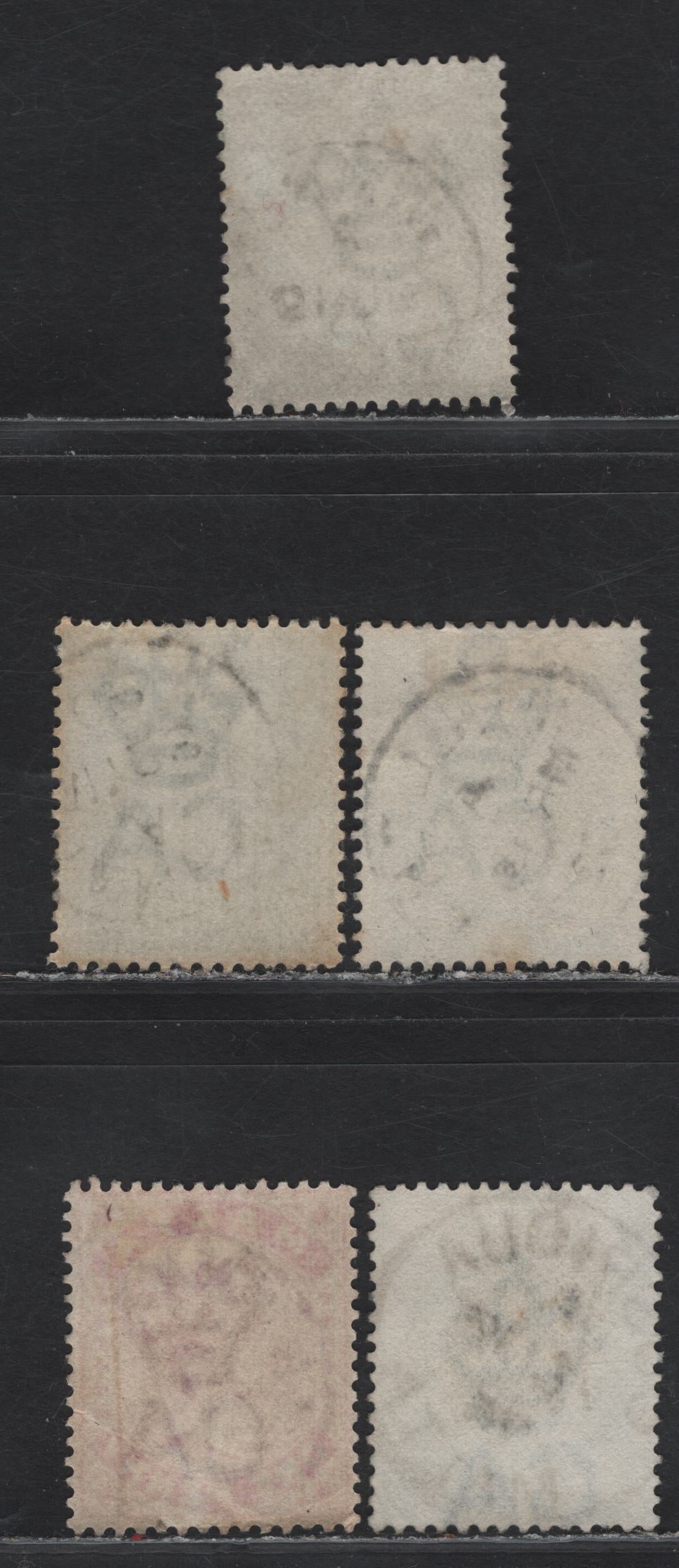 Lot 227 Malta (C) Hamrun, Cospicua & Melleha CDS Cancels On 1/2d & 1d, 1885-1890 Queen Victoria Crown CA Keyplates Issue, 5 F&VF Used Singles