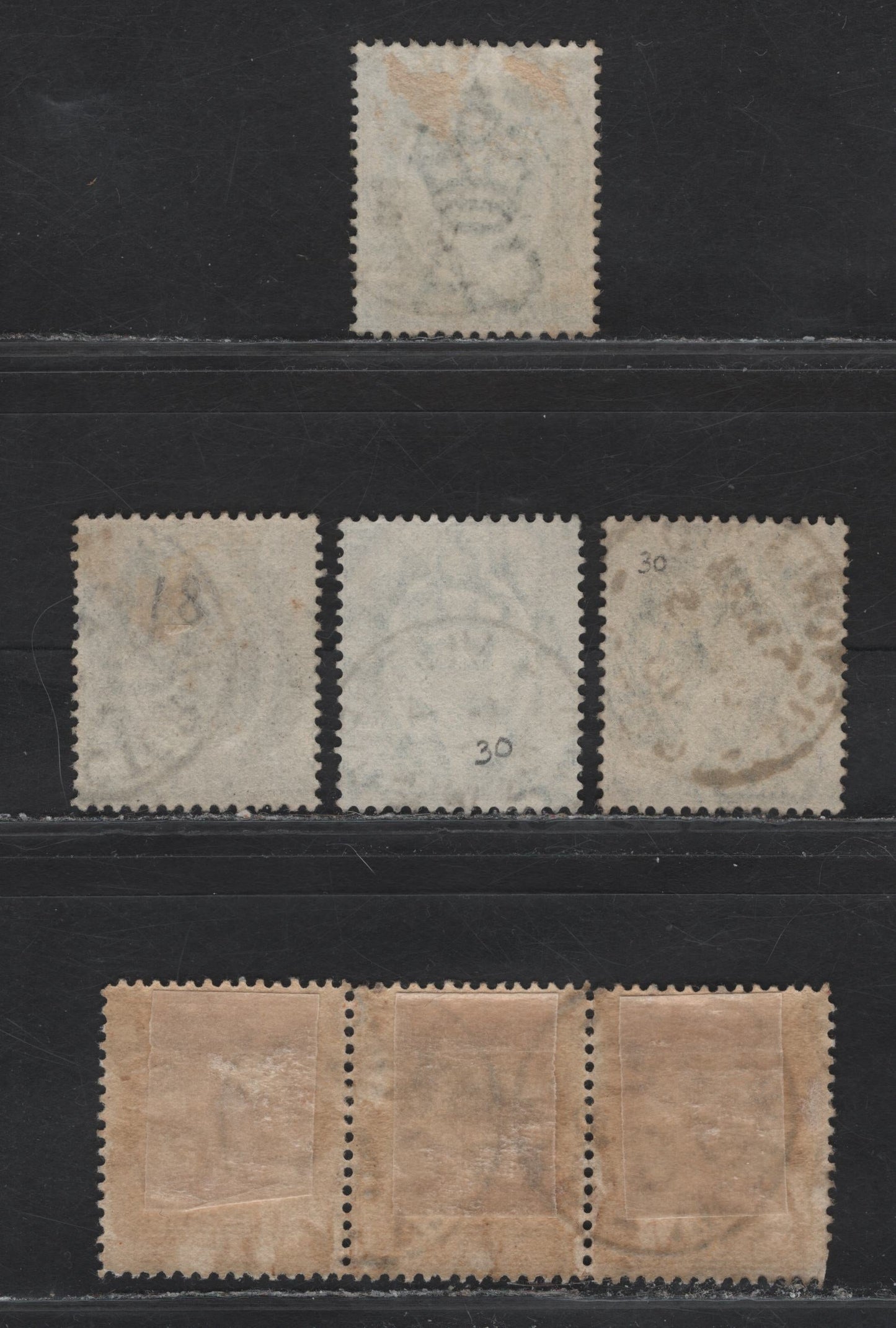 Lot 232 Malta (C) Selection Of Victoria Gozo CDS Cancels On, 1903-1904 & 1904-1914 King Edward VII Keyplates Wmk Crown CA & Mult. Crown CA, 4 Singles & Strip Of 3 VF Used Singles Victoria Is A Smaller Post Office