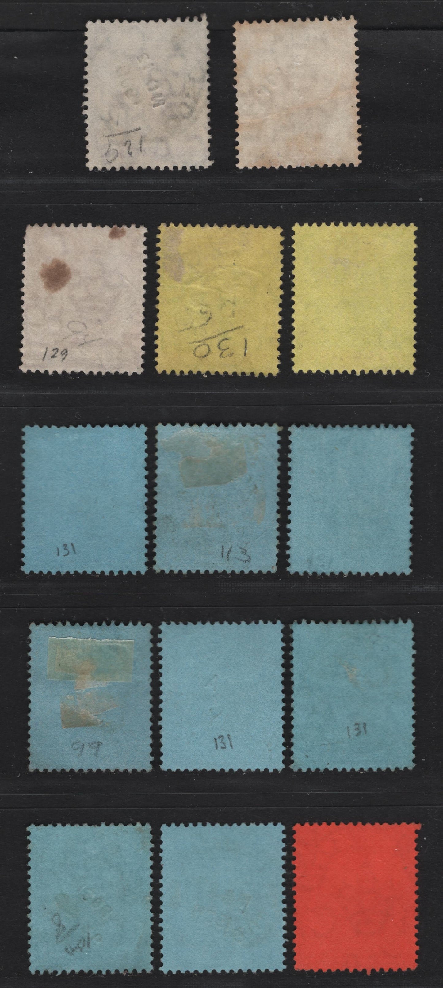 Lot 253 Mauritius (C) 1904-1907 Arms Issue, 14 Fine/Very Fine Used Singles, Small Town Cancels, Rose Belle, Moka, Pillerbox Beau Bassin, Vacoas, Rose Hill & Others, Multiple Crown CA Wmks On Chalky Paper.