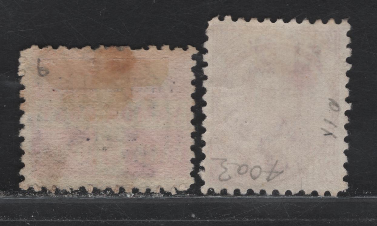 Lot 302 Samoa (C) 1886-1900 King Malitoa and 1899-1900 Provisional Govt Overprints With SON Apia Cancels