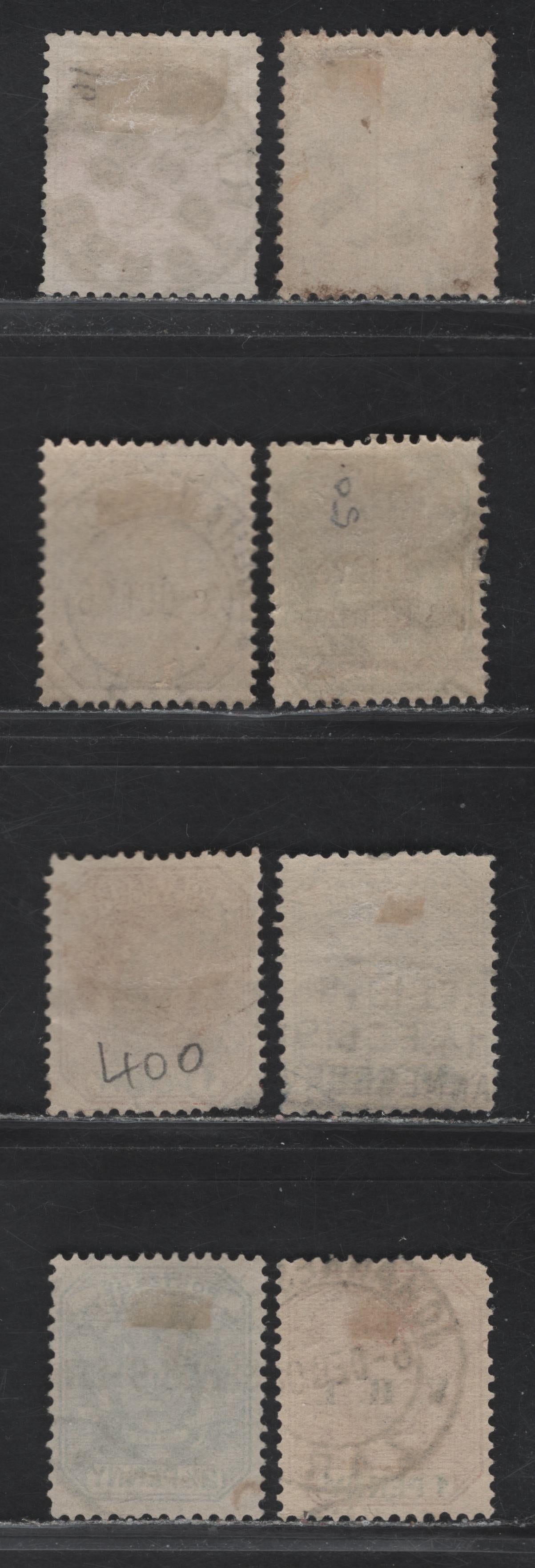 Lot 310 Transvaal (C) 1885-1900 Arms Issues - A Selection Of SON Cork, Straight-Line Registered, And CDS Cancels For Johannesburg & Barberton