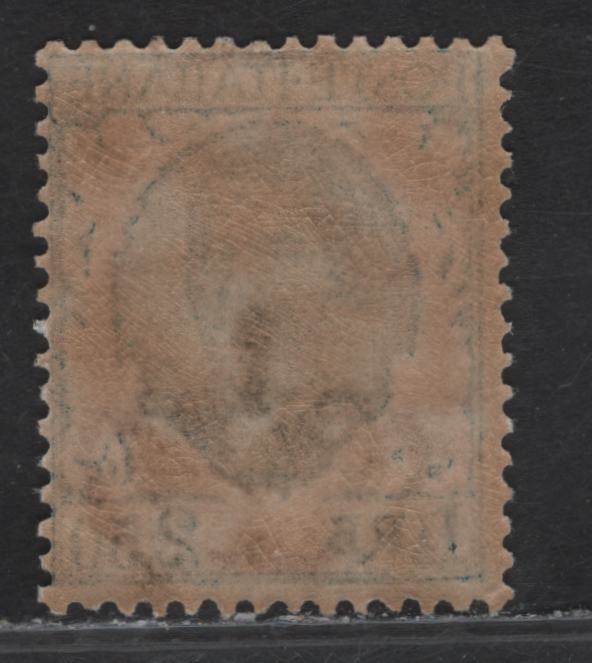 Lot 43 Italy SC#90 2.5l Dark Green & Orange Victor Emmanuel III, 1901-1926 Victor Emmanuel III Keyplate Issue, A FOG Single