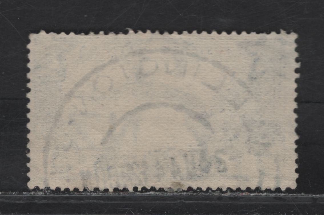 New Zealand (C) SG#584c 5d Ultramarine , 1938-1942 Pictorial Issue, A Fine Used Single, Perf 14x13.5, Multiple Wmk, SON 1944 Wellington CDS Cancel.