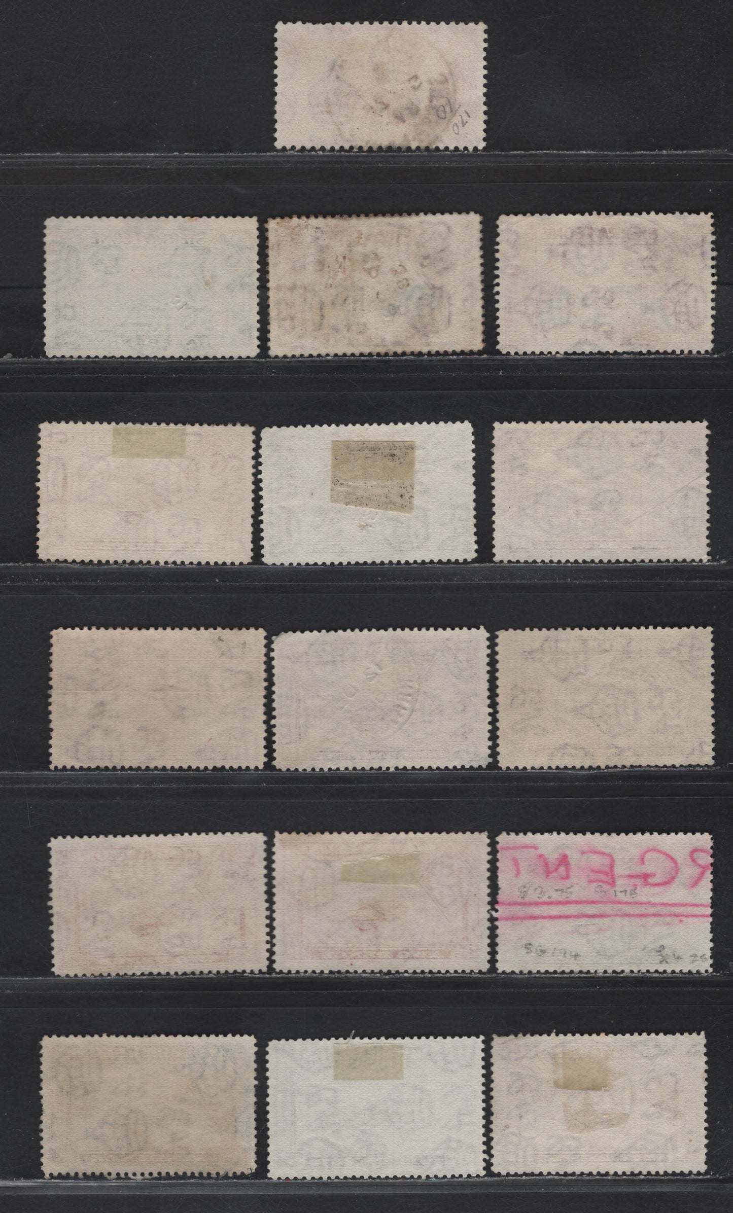 Lot 159 Sierra Leone (C) SG#185, 188-190a,191a,194,195 1d Orange - 6d Grey, 1937 Coronation - 1938 King George VI Pictorial Issues, 16 F&VF Used Singles All With SON Or Readable CDS Town Cancels