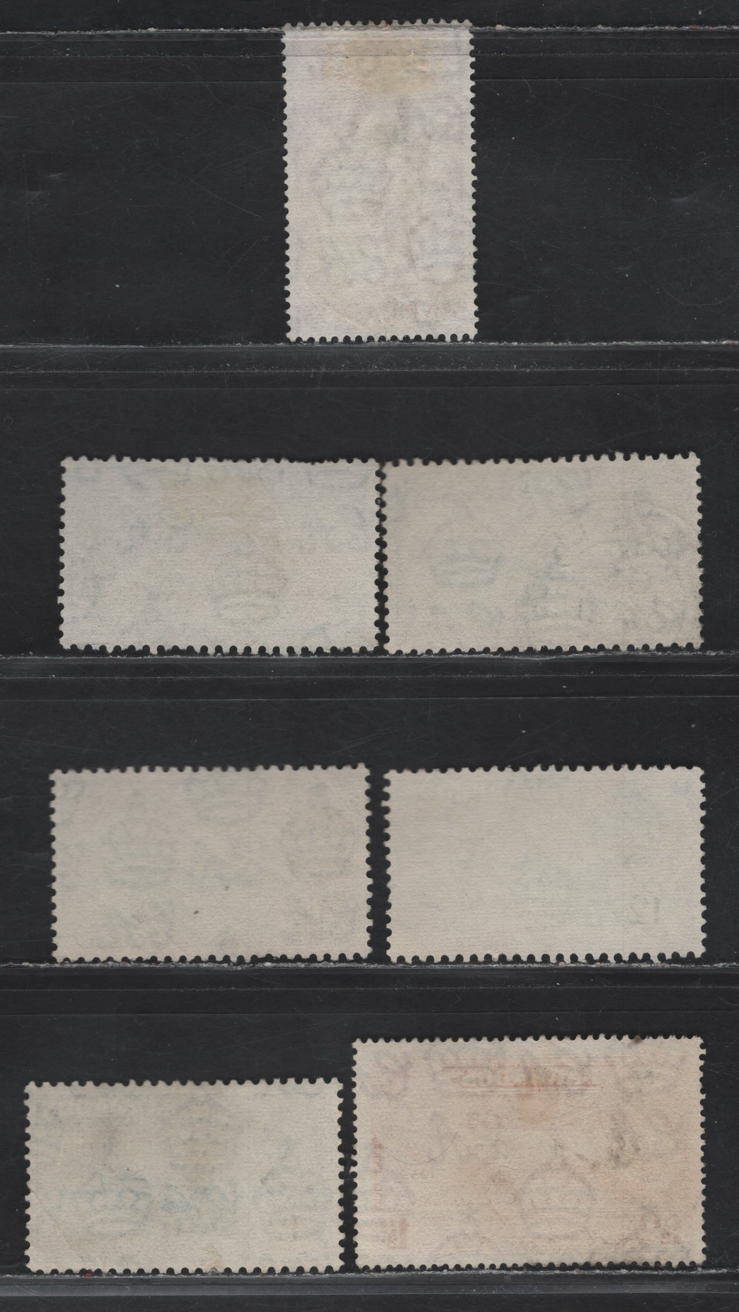 Lot 30 Barbados (C) SG#259, 273-274, 277 General Assembly - KingGeorge VI, 1939-1952 Tercentenary of General Assembly - KGVI Pictorial Issues, 7 Fine/Very Fine Used Singles, SON Barbados, St Peter & Boxed Paquebot Cancels