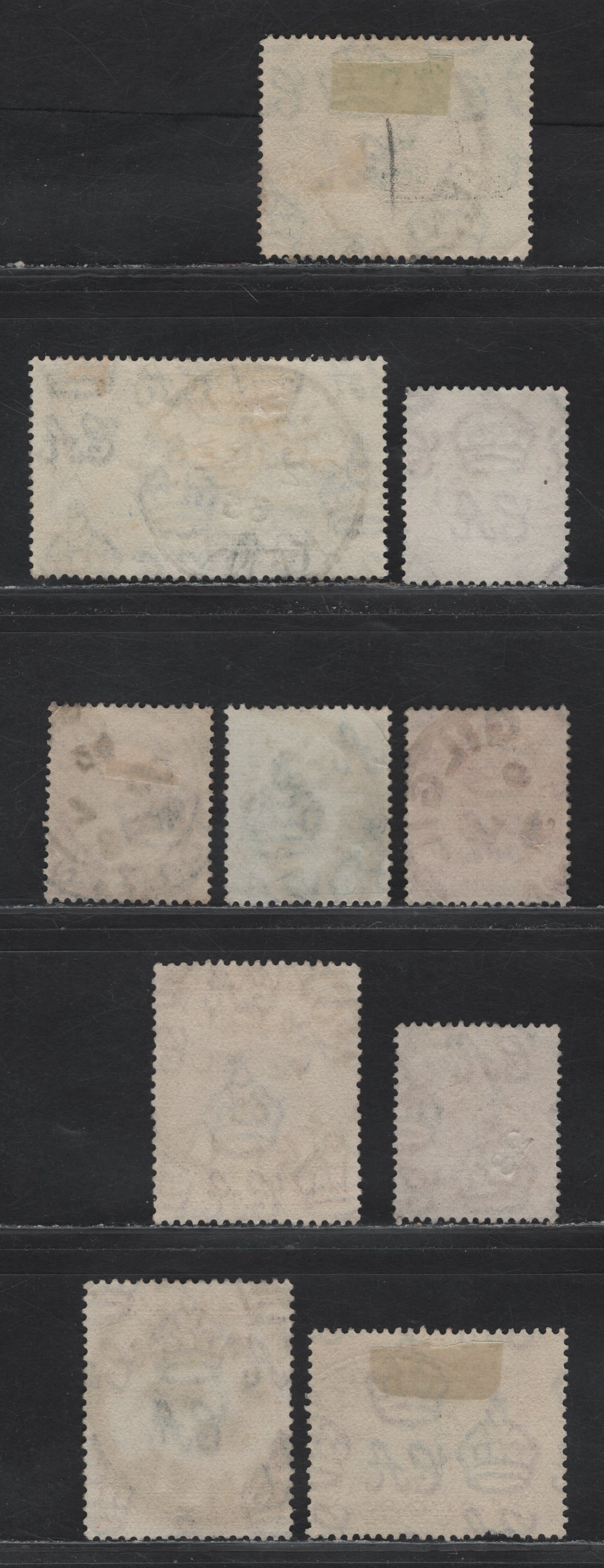 Lot 71 K.U.T (C) SG#78, 82-83, 111, 113-114, 124 King George V - Silver Jubilee, 1922-1935 KGV - Silver Jubilee Issues, 10 Fine/Very Fine Used Singles, All With SON Town Cancels