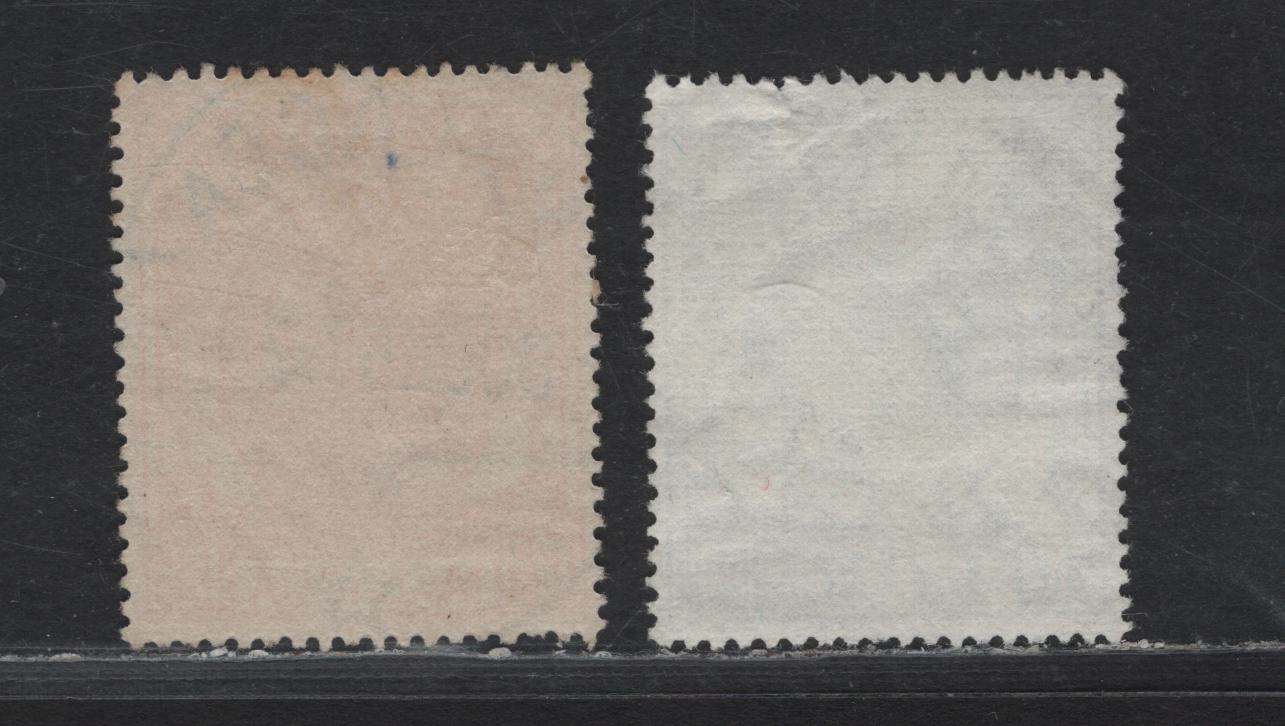 Lot 78 Malaya -Malacca (C) SG#9a, 11a 12c - 20c Scarlet - Bright Blue King George VI, 1949-1952 KGVI Keyplate Issue, 2 Very Fine Used Singles, SON December 19, 1952 & July 8 1953 Malacca Cancels