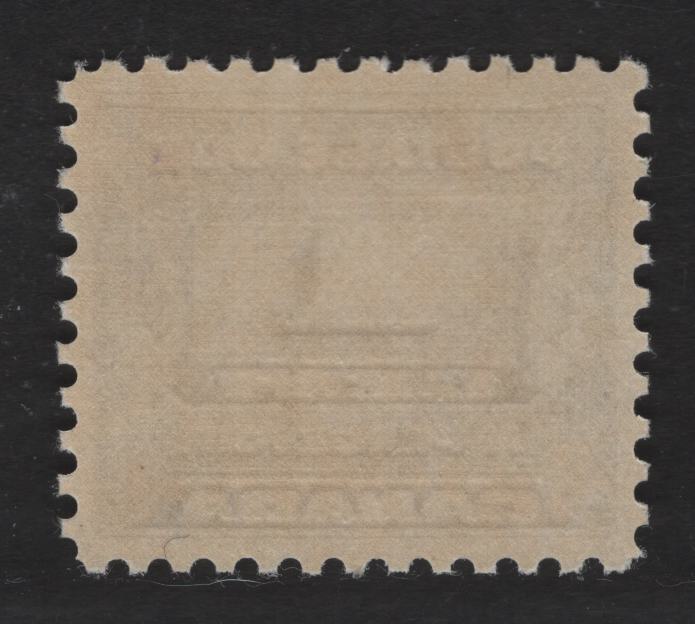 Lot 353 Canada #J11 1c Dull Violet Numeral, 1933-1934 Third Postage Due Issue, A VFNH Single, BABN-BBB Paper, Perf 10.9x10.75, 21.9x18.6mm.
