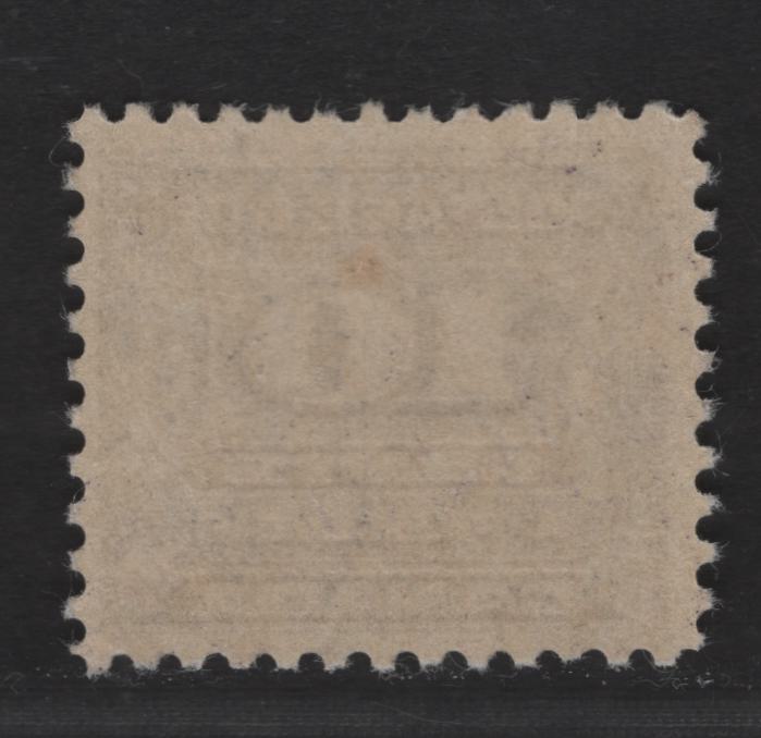 Lot 373 (C) Canada #J14 10c Bluish Violet Numeral, 1933-1934 Third Postage Due Issue, A FOG Single, BABN-II Paper, Perf 10.8x10.75, 21.9x18.5mm.
