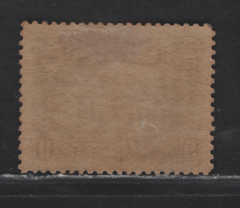 Lot 122 Newfoundland #100 9c Olive Green, 1911 Engraved John Guy Issue, A FOG Single On Paper WM-H, Perf 14.25x15, Some Light Overall Toning