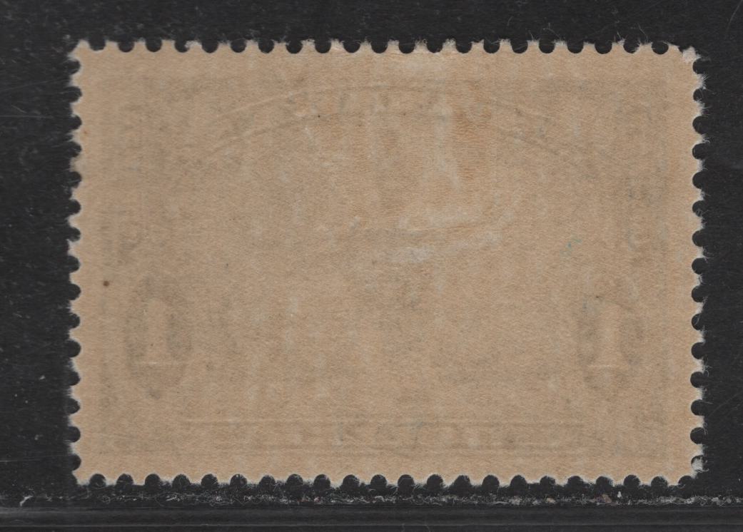 Lot 367 Canada #227 $1 Deep Milky Blue Champlain Statue, 1935 KGV Pictorial Issue, A VFOG Single, CBN-ZZZ Paper, Perf 12x11.9
