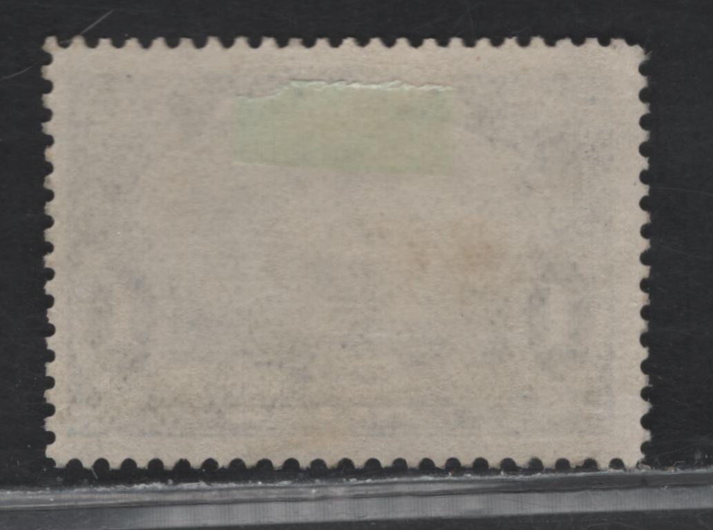 Lot 370 Canada #227i $1 Light Blue Champlain Statue, 1935 KGV Pictorial Issue, A FRG Single, CBN-QQQ Paper, Perf 12, Regummed or Redistributed Gum.