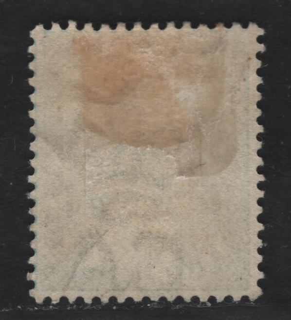 Lot 17 Bermuda SG#25 2d Blue, 1883-1904 Queen Victoria Keyplates Issue, Wmk Crown CA, A FOG Single