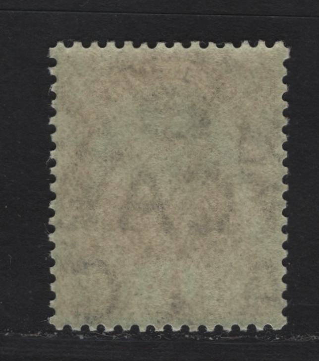 Lot 43 Bermuda SG#51a 1/- Jet Black on Olive Caravel, 1910-1925 Caravel Definitive Issue, A VFOG Single, Multiple Crown CA Wmk
