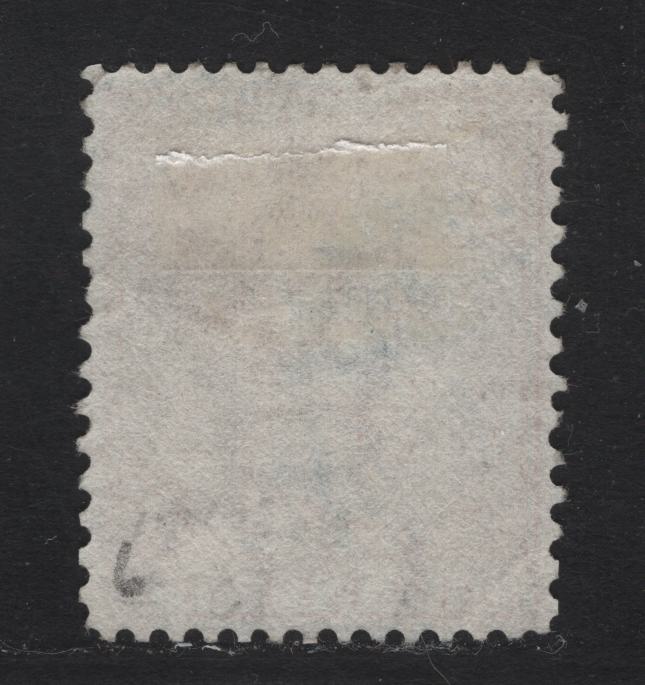 Lot 9 Bermuda SG#10 3d Yellow Buff, 1865-1903 Queen Victoria Keyplates Issue, Wmk Crown CC, A VF Used Single Perf 14x12 1/2