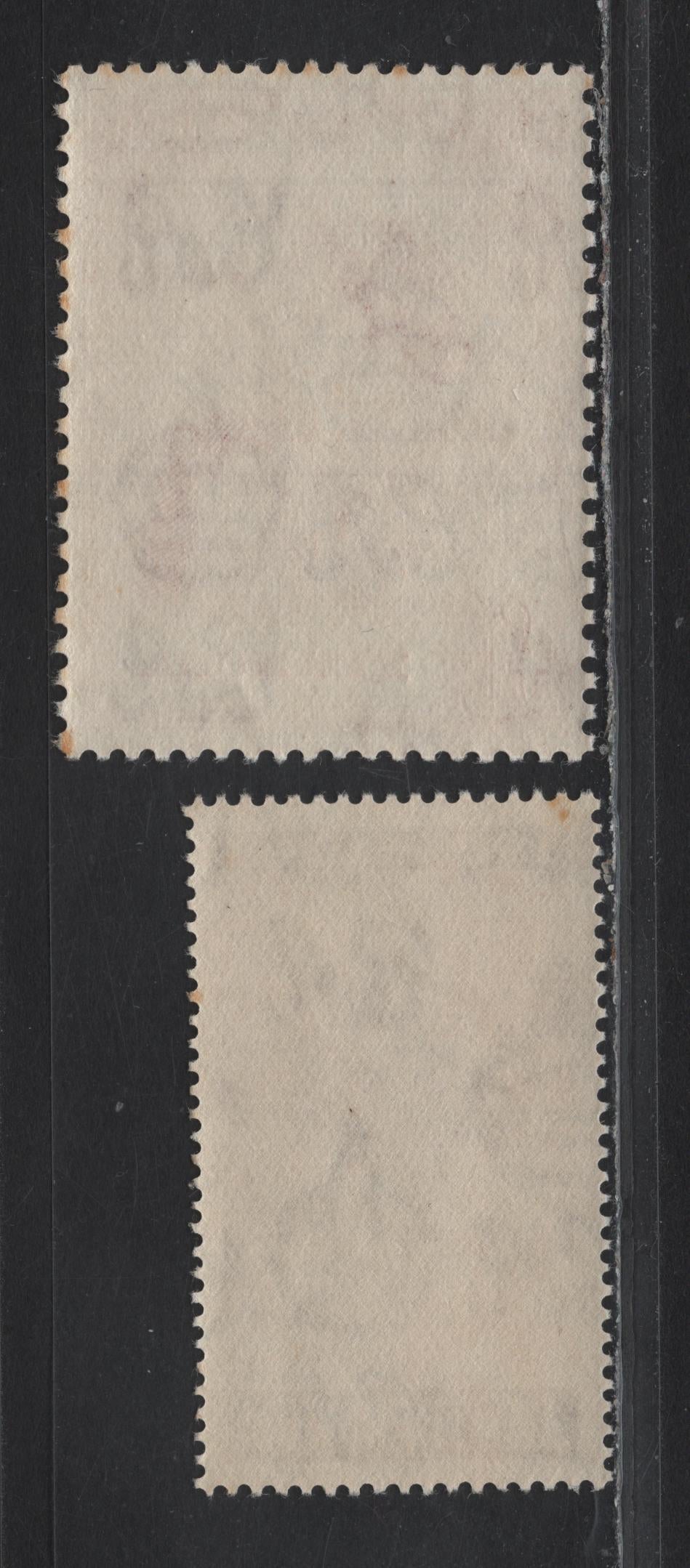 Lot 93 Bermuda SG#125-126 1.5d - £1 Red Brown - Carmine Royal Silver Wedding, 1948 Royal Silver Wedding Issue, 2 VFNH Singles