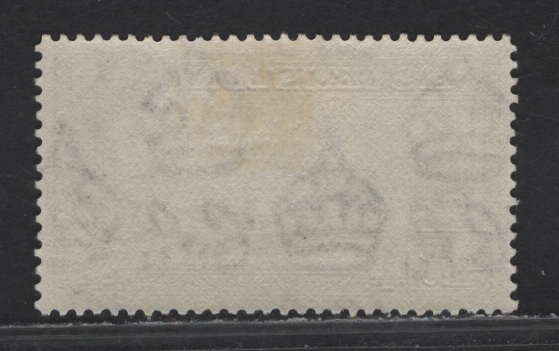 Lot 149 Ascension (C) SG#42c 4d Black & Ultramarine , 1938-1953 Pictorial Issue, A VFOG Single, 1942-1943 Printing On Translucent Paper, Perf 13.5, Crackly Gum That Has A Regular Crack Pattern