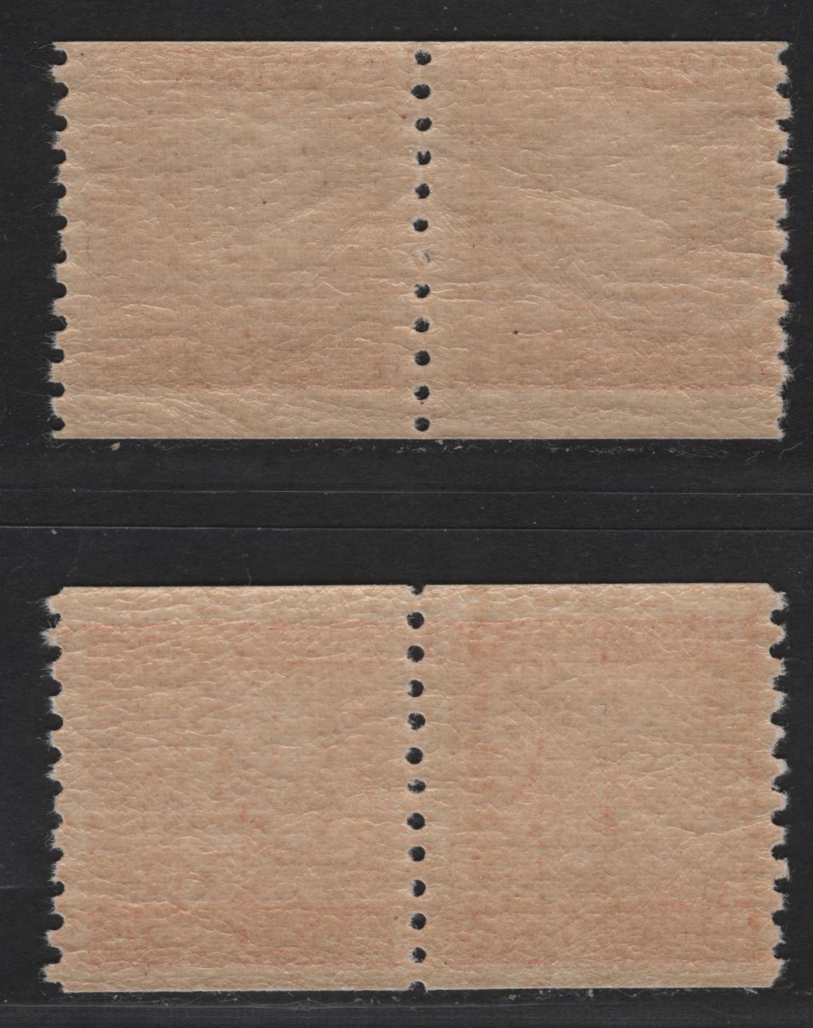 Lot 75 Sweden SC#169, 171 (Facit# 178, 180b) 15o - 20o Brown - Rose King Gustaf V, 1921-1936 King Gustaf V Issue, 2 F/VFNH Pairs, White Paper