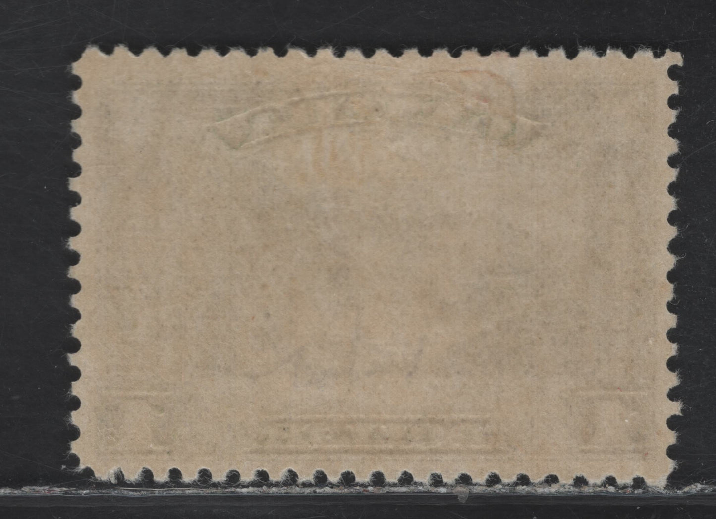 Lot 13 Canada (C) #177 $1 Bronze Green Mt Edith Cavell, 1930-1931 Arch/Leaf Issue, A VFOG Single, BABN-V Paper, Perf 10.8, 35x23.6mm Design.