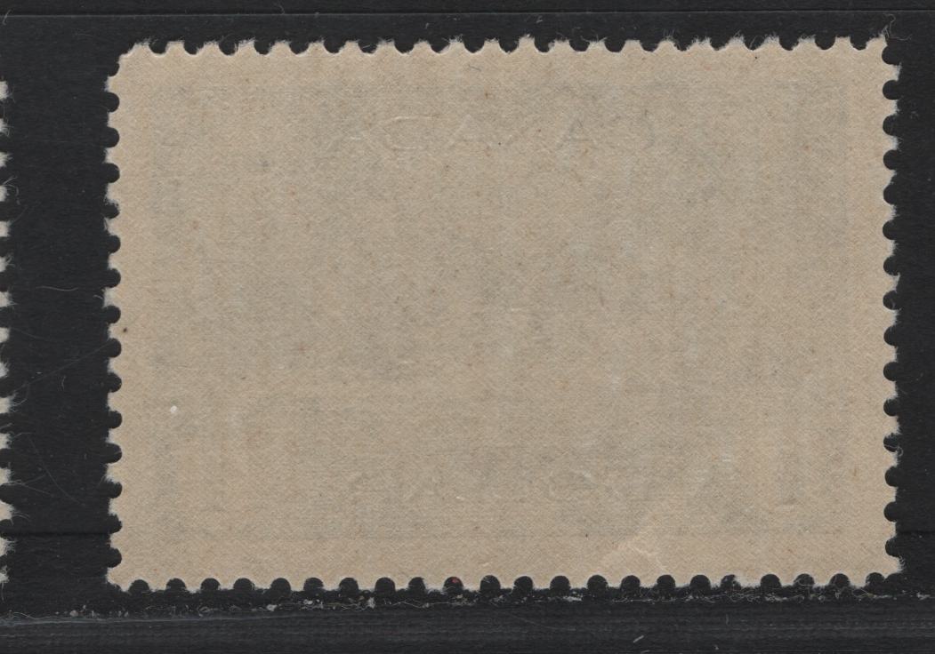 Lot 216 Canada #262 $1 Deep Bright Blue Tribal Class Destroyer, 1942-1943 KGVI War Issue, A VFNH Single, CBN-TTTT Paper, Perf 11.9, Small Gum Wrinkle At Bottom Margin.