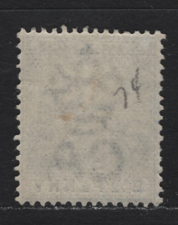 Lot 1 Barbados (C) SG#109 2.5d Ultramarine , 1892-1903 Badge of the Colony Issue, A VFOG Single, Crown CA Wmk