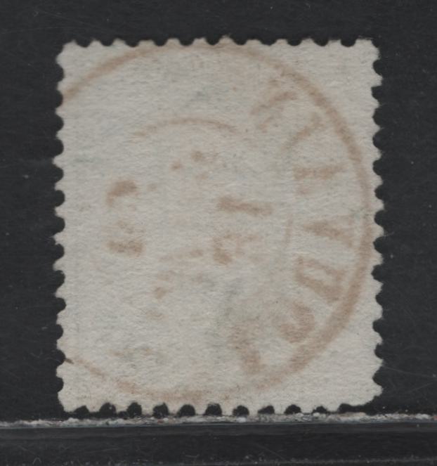 Lot 256 Belgium (C) SC#13a 1c Green , 1863 King Leopold I Portrait Issue, A Fine Used Single, Well Centered For This Issue, SON March 31 1865 Louvain CDS