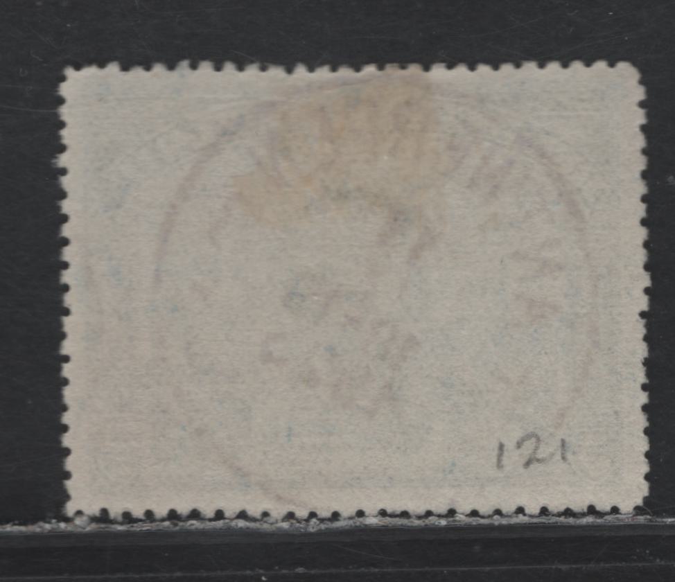 Lot 257 Belgium (C) SC#121 5fr Deep Blue , 1915-1920 King Alvert I At Furnes Pictorial Issue, A Very Fine Used Single, SON 1932 Antwerp Cancel