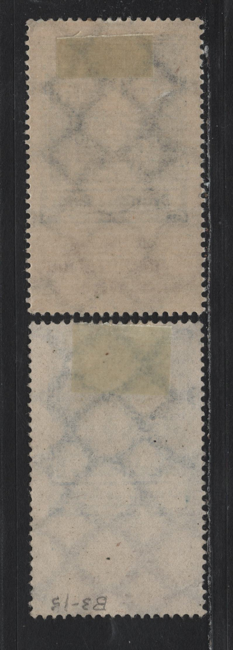 Lot 234 Germany SC#B3 (233var) 6m+4m Ultramarine & Brown , 1922 Planting Charity Semi Postal Issue, 2 VFOG & Fine Unused Singles, One Showing Dramatic Shift Of Brown Inscriptions & Broken 'D' in Und, Another With Dash To Right Of 'Fun'