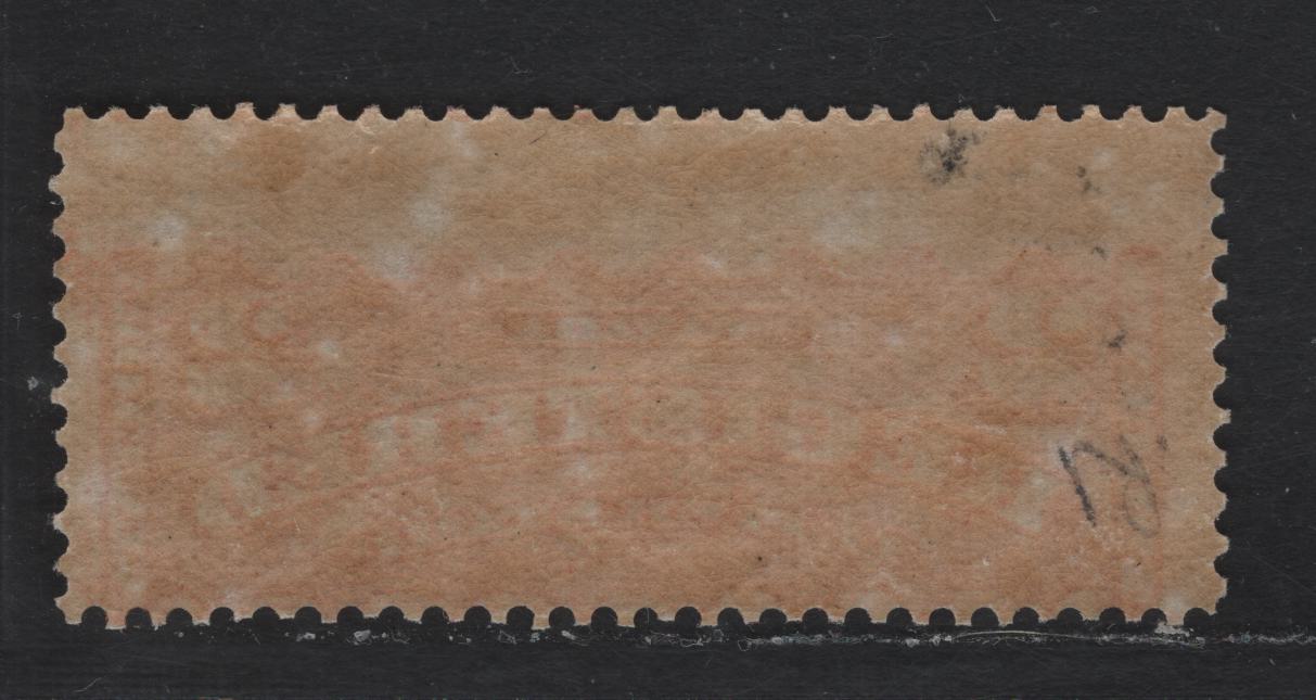Lot 39 Canada #F1i 2c Orange Red , 1875-1896 Registration Issue, A VGOG Single, Late Montreal Printing, Stout Horizontal Wove Paper, Perf 12.1.