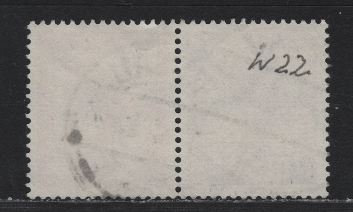 Lot 53 Germany SC#C28-C29 (W22) 10pf - 15pf Rose Red - Lilac Rose , 1920 Germania Issue, A Fine Used Booklet Pair, SON November 1932 Dessau CDS Cancel