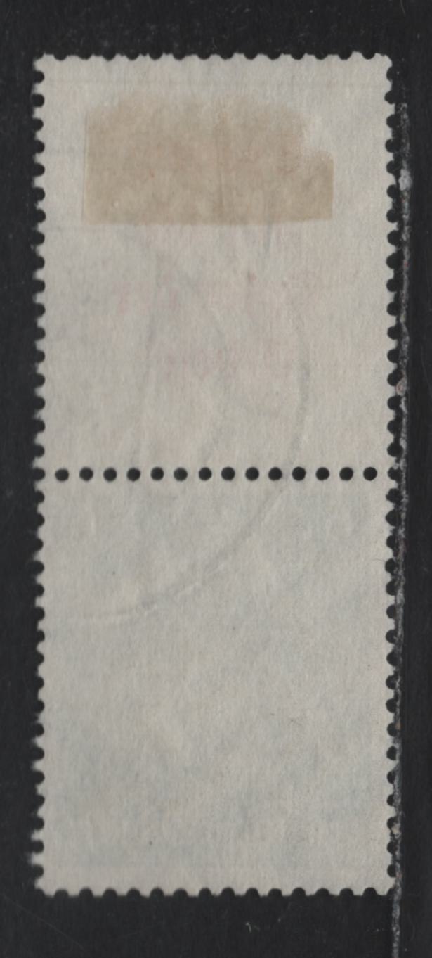 Lot 72 Germany SC#419 (S123) 6pf Dark Green , 1933-1936 Hindenberg Issue, A Very Fine Used Label-Stamp Booklet Pair, January 29 1935 CDS Cancel