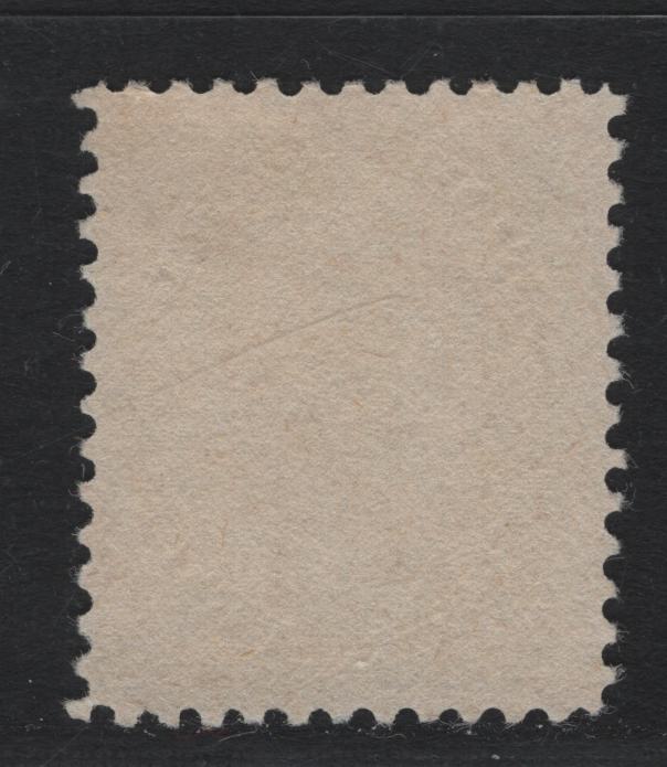 Lot 117 Canada #81 7c Greenish Yellow Queen Victoria, 1898-1902 Numeral Issue, A Very Fine Unused Single, Paper ABN-AA, Perf 12x11.9, Well Centered, But No Gum.