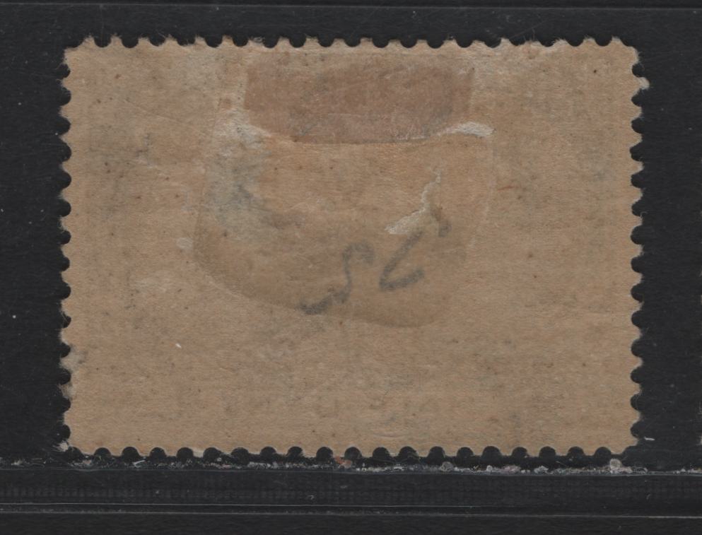 Lot 35 Canada #50 1/2c Black Queen Victoria, 1897 Diamond Jubilee Issue, A FOG Single, ABN-V Paper, Perf 11.95x12