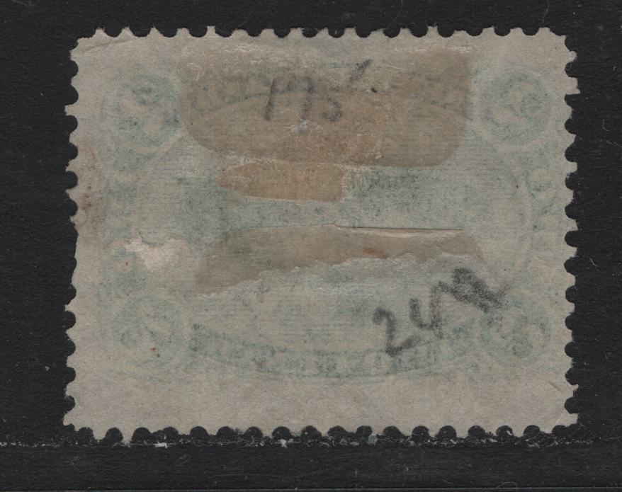 Lot 193 Newfoundland #24a 2c Green , 1865-1894 Cents Issue, A Very Good Unused Single, Cents-V (Thin Yellowish) Paper, Perf 11.9