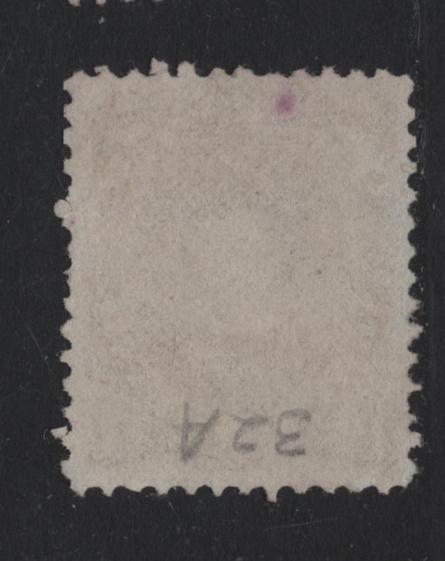 Lot 201 Newfoundland #32A 1c Brown Lilac , 1868-1894 2nd Cents Issue, A Fine Unused Single, Cents-D Paper, Perf 11.75