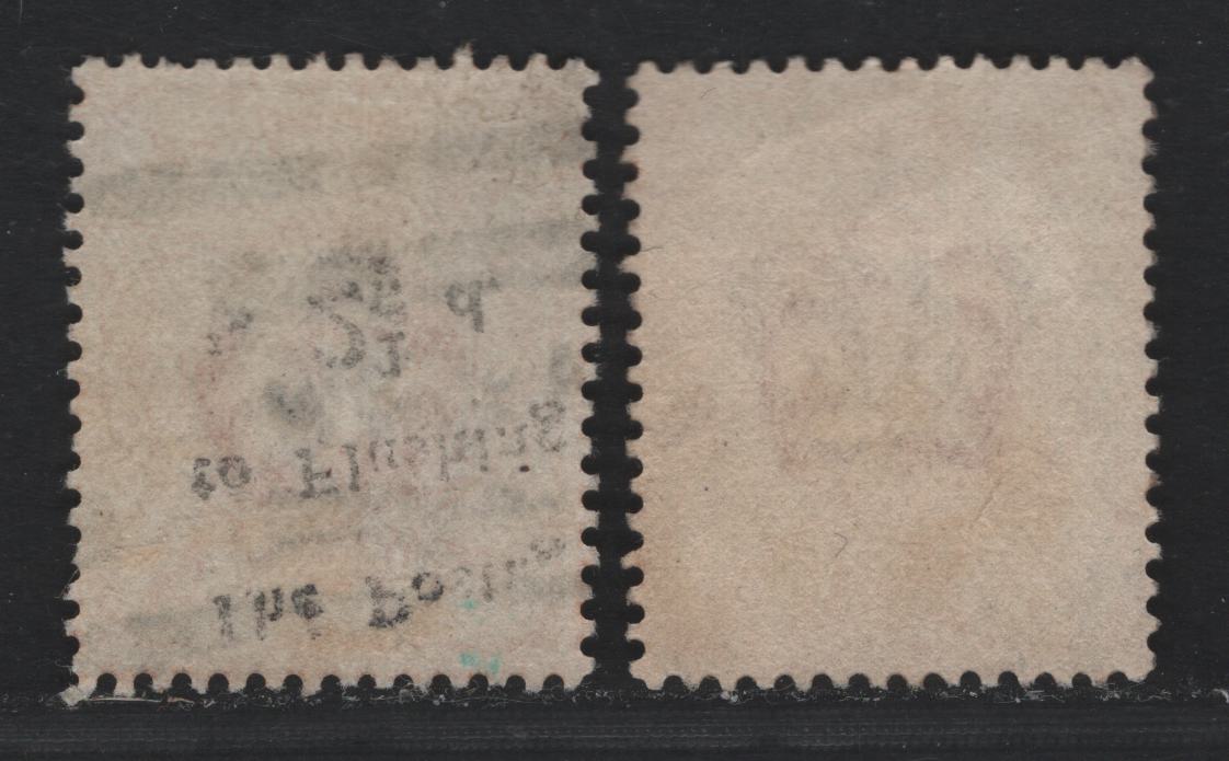 Lot 132 Great Britain SG#240 4d Pale Orange, 1902-1910 King Edward VII Issue, A Very Fine Used Single, De La Rue Printing, Two Similar, But Slightly Different Shades.