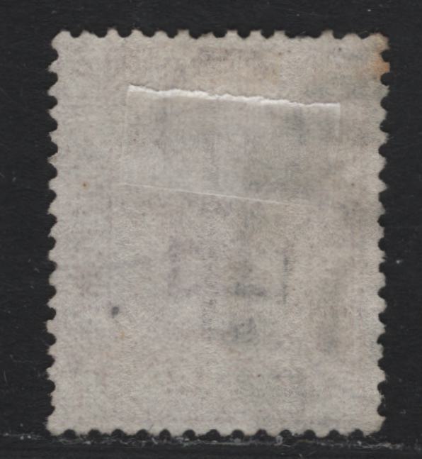 Lot 83 Great Britain (C) SG#141wi 2.5d Rosy Mauve, 1873-1880 Queen Victoria Surface Printed Issue, A Fine Used Single, Plate 8, Inverted Orb Wmk, Large Colored Corner Letters.