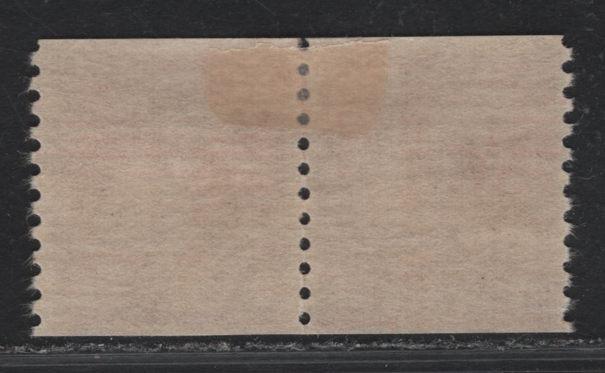 Lot 208 United States SC#843var 4c Red Violet, 1938 Presidental Issue, A VFOG Joint Line Pairs, Perf 10 Vertical, Small Holes
