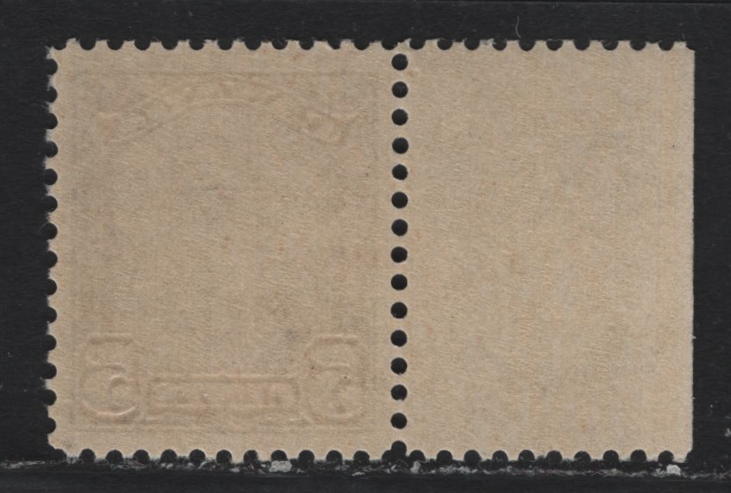 Lot 252 Canada (C) #153 5c Deep Dull Milky Violet , 1928-1929 KGV Scroll Issue, A XFNH Single, ABN-M Paper, Nearly Perfectly Centered Amid Balanced, Opposing Margins