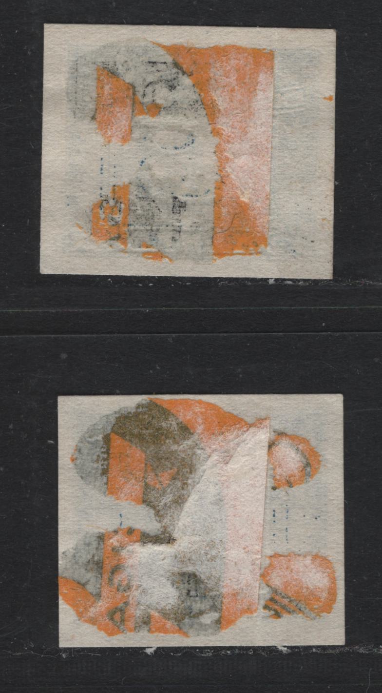 Lot 130 Canada Van Dam#FX138 8c on 6c Blue, 1932-1948 Three Leaf Excise Tax Issue, A Very Fine Used Single, Imperf 3 Leaf Excise Tax Stamp, Different Cigarette Company Date Codes