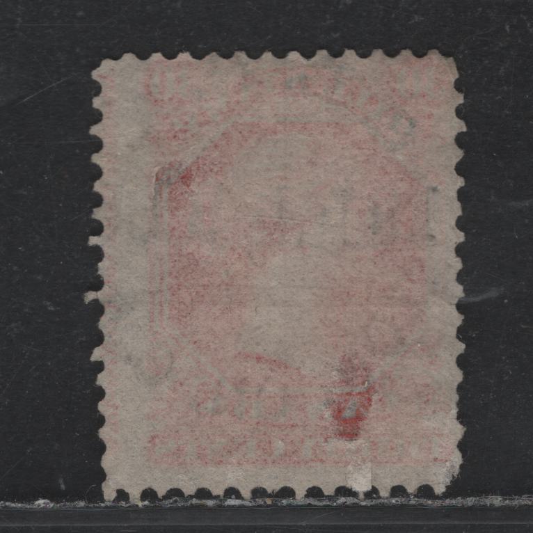 Lot 62 Canada Van Dam#FB30 30c Red, 1865 Second Bill Issue, A Very Good Used Single, Perf 12