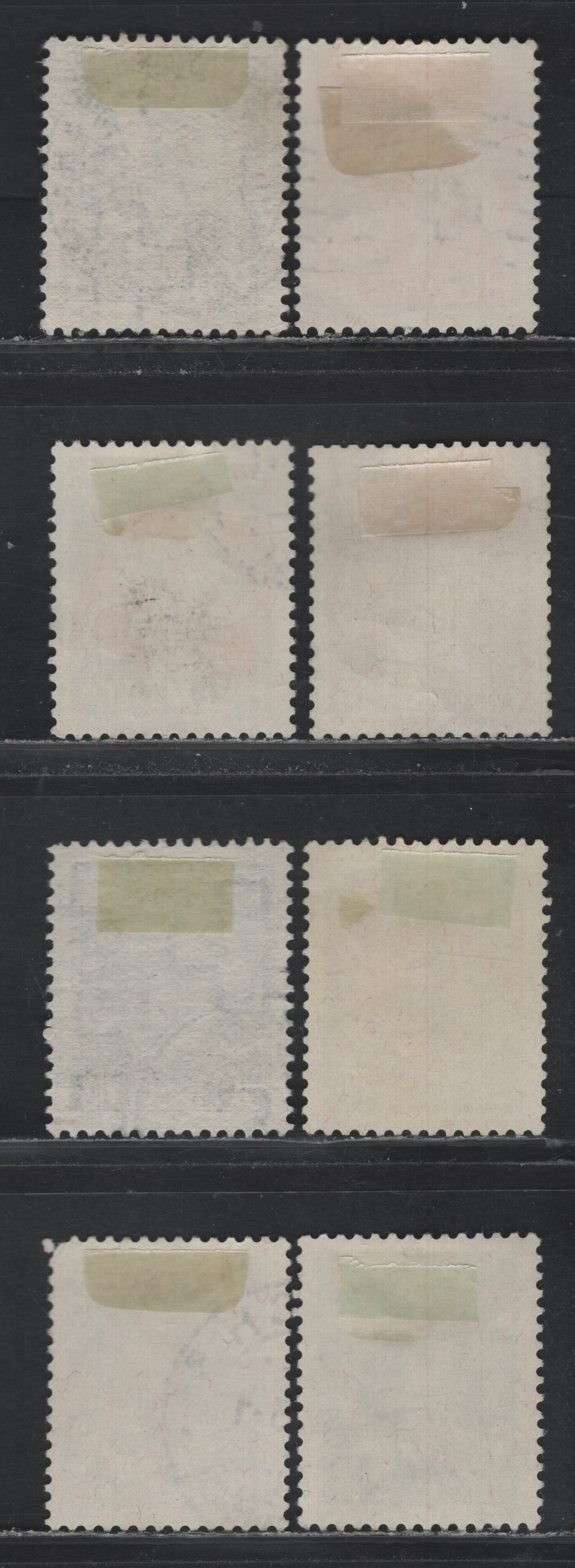 Lot 114 Switzerland Scott#B61-B68 5c - 30c Dark Green & Red - Ultramarine , 1932-1933 Semi Postal Issue, 8 Very Fine Used Singles